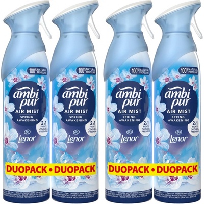 Ambi Pur Spring Awakening osviežovač vzduchu v spreji 4 x 185 ml