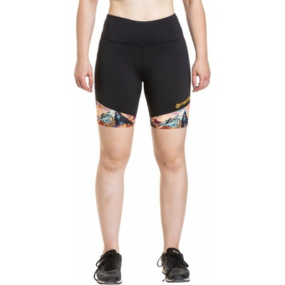Meatfly dámské biker Shorbi Long Mango Mountains Mnohobarevná
