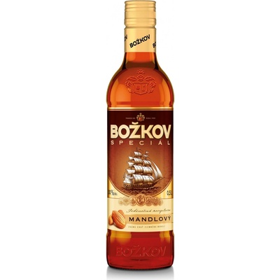 Božkov Speciál Mandlový 33% 1 l (holá láhev)