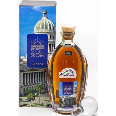 Sol De Cuba 23y 40% 0,7 l (kartón)