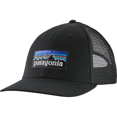Patagonia P-6 Logo Trucker Hat black 25/26