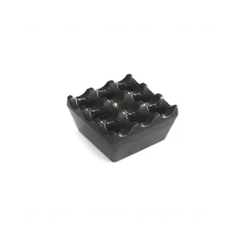 Image 1 of Alkan Меламинов пепелник ветроустойчив черен 9x9x4, 5см (К-2012)AN - Alkan (0136165)