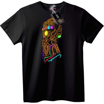 NOONEBRAND Тениска Infinity Ръкавица - 2XL, Black