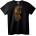 NOONEBRAND Тениска Infinity Ръкавица - 2XL, Black