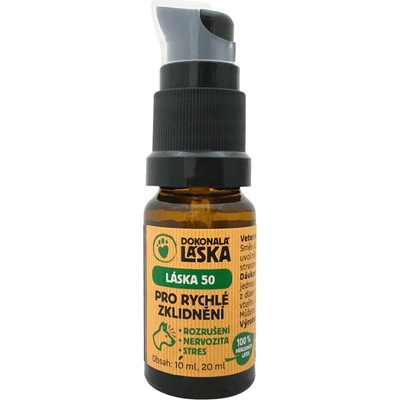 Dokonalá láska LÁSKA 50 Pro rychlé zklidnění 10 ml
