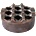 Horecano Ветроустойчив алуминиев пепелник Ø9.3xh4cm МЕД (0191498)