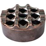 Horecano Ветроустойчив алуминиев пепелник Ø9.3xh4cm МЕД (0191498)