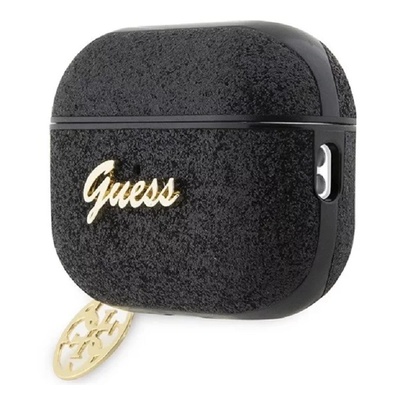 Guess Калъф за Airpods Guess GUAP2GLGSHK Apple AirPods Pro 2 черен Glitter Flake 4G Charm (GUAP2GLGSHK) (GUAP2GLGSHK)