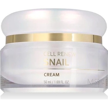 Missha Super Aqua Cell Renew Snail Cream хидратиращ крем за лице 50 ml унисекс