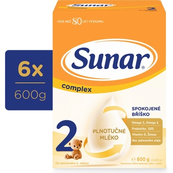 Sunar 2 complex 6 x 600 g