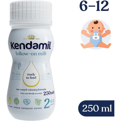 Kendamil Tekuté pokračovací mléko 2 250 ml
