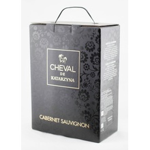 Katarzyna Estate Cheval Rose Bag in Box Cabernet Sauvignon červená 2022 14,5% 2 l (kartón)