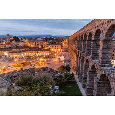 DIMEX ART Флизелинов фототапет акведуктът в сеговия 375 x 250 см