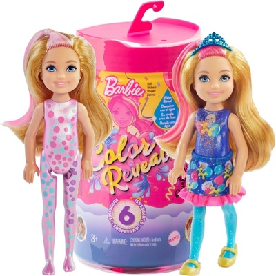 Barbie Color Reveal Chelsea party + príslušenstvo