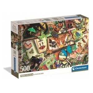 Clementoni Puzzle Compact The Butterfly Collector 500 pieces (35581)