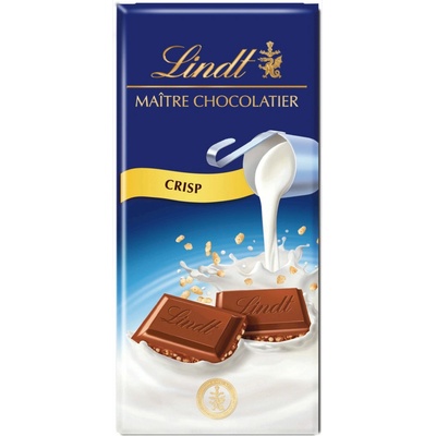 Lindt Maître Chocolatier křupavá mléčná 100 g