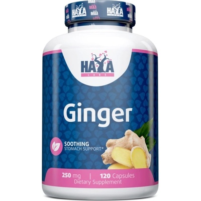 Haya Labs Ginger, 250 mg, 120 капсули, Haya Labs