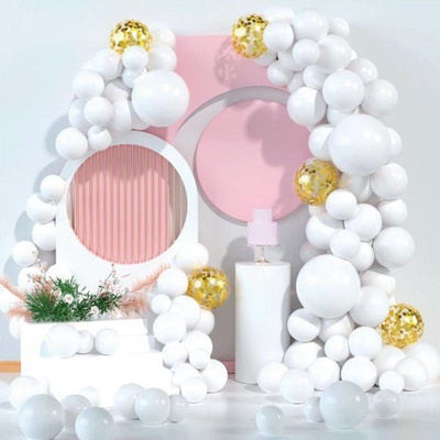 Cakesicq Balónková girlanda svatební bílá Cakesicq