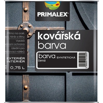 PRIMALEX, PX kovářská barva 2v1 černá 2,5l
