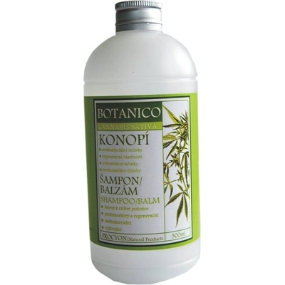 Botanico konopný šampon na vlasy s extraktem konopí 500 ml