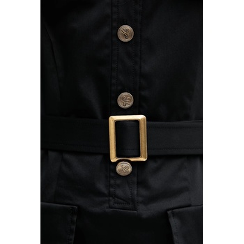 Luisa Spagnoli разкроена рокля от памук Poltrona (543080)