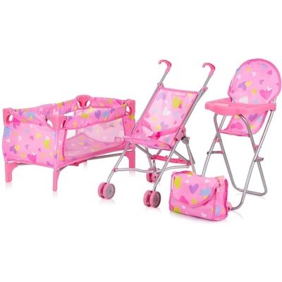 Chipolino Комплект за кукли 3 в 1 "Трикси (3800931060602)