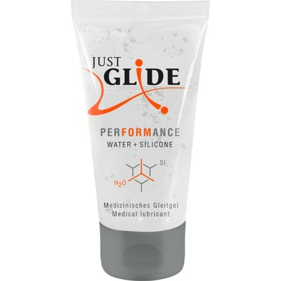 Just Glide Performance Water + Silicone 50 ml