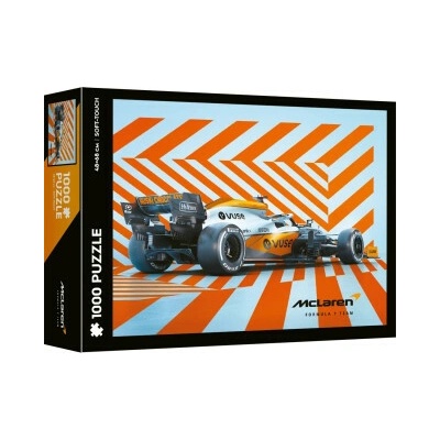 TREFL Soft Touch Automobilist Formule 1 McLaren livrej Gulf 1000 dílků