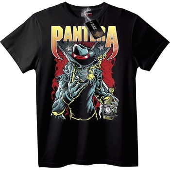 NOONEBRAND Тениска Pantera Череп Уиски - M, Black