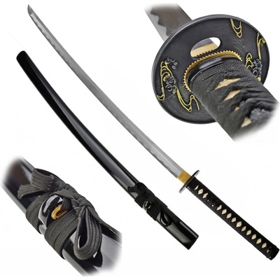 Chladné Zbraně Funkční Japonská Katana "ROSE HEART" ostrá – Zboží Dáma