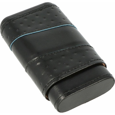 Vpkcz pouzdro na 3 doutníky Spin kožené černé 145 mm
