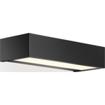 DECOR WALTHER Стенна лампа Box LED 2700K 25 см черен мат (0332960)
