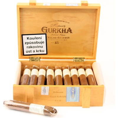 Gurkha Cellar Res.15y Hedonism Grand Rothchild 1/20