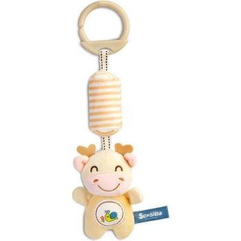 Sensillo mini závěsná hračka zoo kravička 28 cm