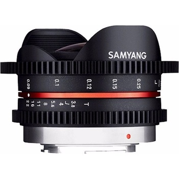 Samyang 7,5 mm T3.8 Cine UMC Fish-eye MFT