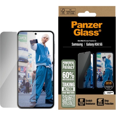 Panzer Стъклен протектор PanzerGlass за Samsung Galaxy A56 5G, UWF, Privacy