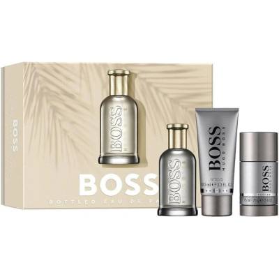 HUGO BOSS Bottled Eau de Parfum Gift Set - EDP 100 ml + Shower Gel 100 ml + Deo Stick 75 ml за мъже