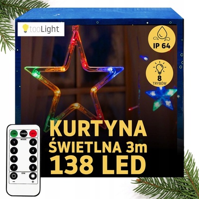 Vianočné osvetlenie na stromček TOOLIGHT vo vnútri 3 m 101 - 200 svetiel