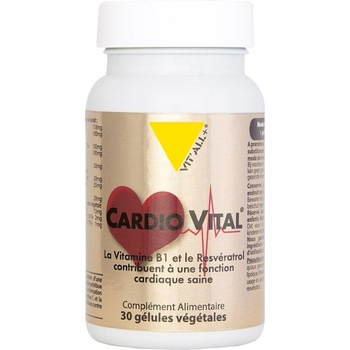 Vit’All+® Cardio Vital® Формула за Сърце 30 капсули | Vit’All+® (677045 (CARDIO30G) VP)
