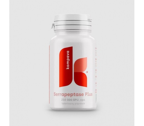Kompava Serrapeptase Plus 355 mg 90 kapsúl