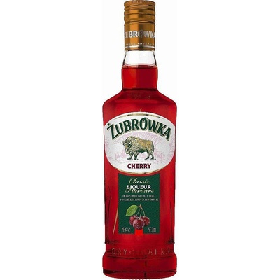 Zubrówka Cherry 28% 0,5 l (holá láhev)
