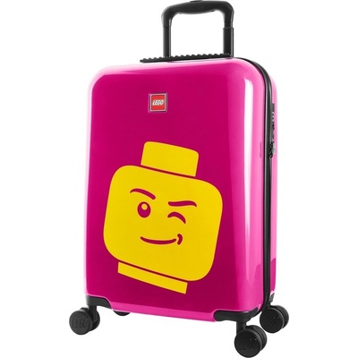 LEGO® Luggage ColourBox Minifigure Head růžová 40 l