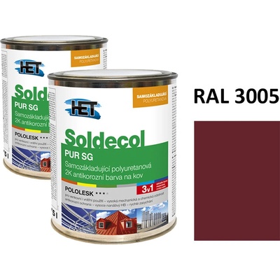 Soldecol PUR SG 0,75L RAL 3005