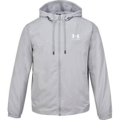 Under Armour Men's Sportstyle Water Resistant Wind Resistant Long Sleeve Windbreaker - Mod Grey