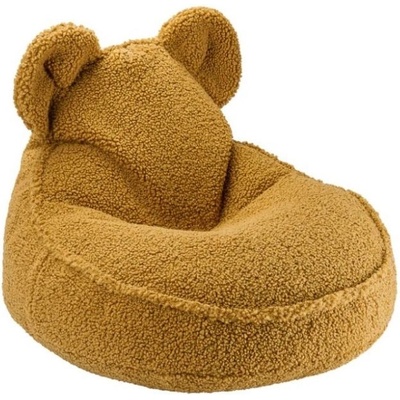 Wigiwama Sedací vak Bear plyšový Maple