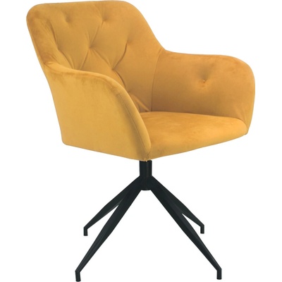 Kondela Veleza new hořčicová látka / černá