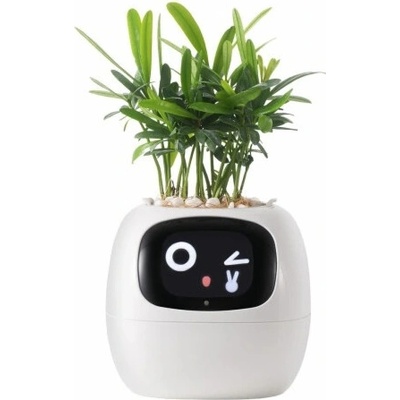 Inteligentní květináč PLANTSIO IVY bílý