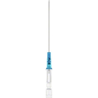 Introcan Safety Deep Access 22G, 0,9 x 64 mm modrá 50 ks