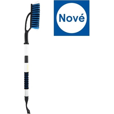 Compass škrabka s košťátkem BLUE teleskopická skládací 55 - 80cm