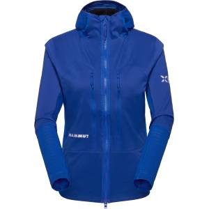 Mammut Дамско поларено яке Mammut Women's Eiger Nordwand IN Flex Air Hybrid Ho Jkt Fleece jacket - Eiger Blue (105-7120-0213)